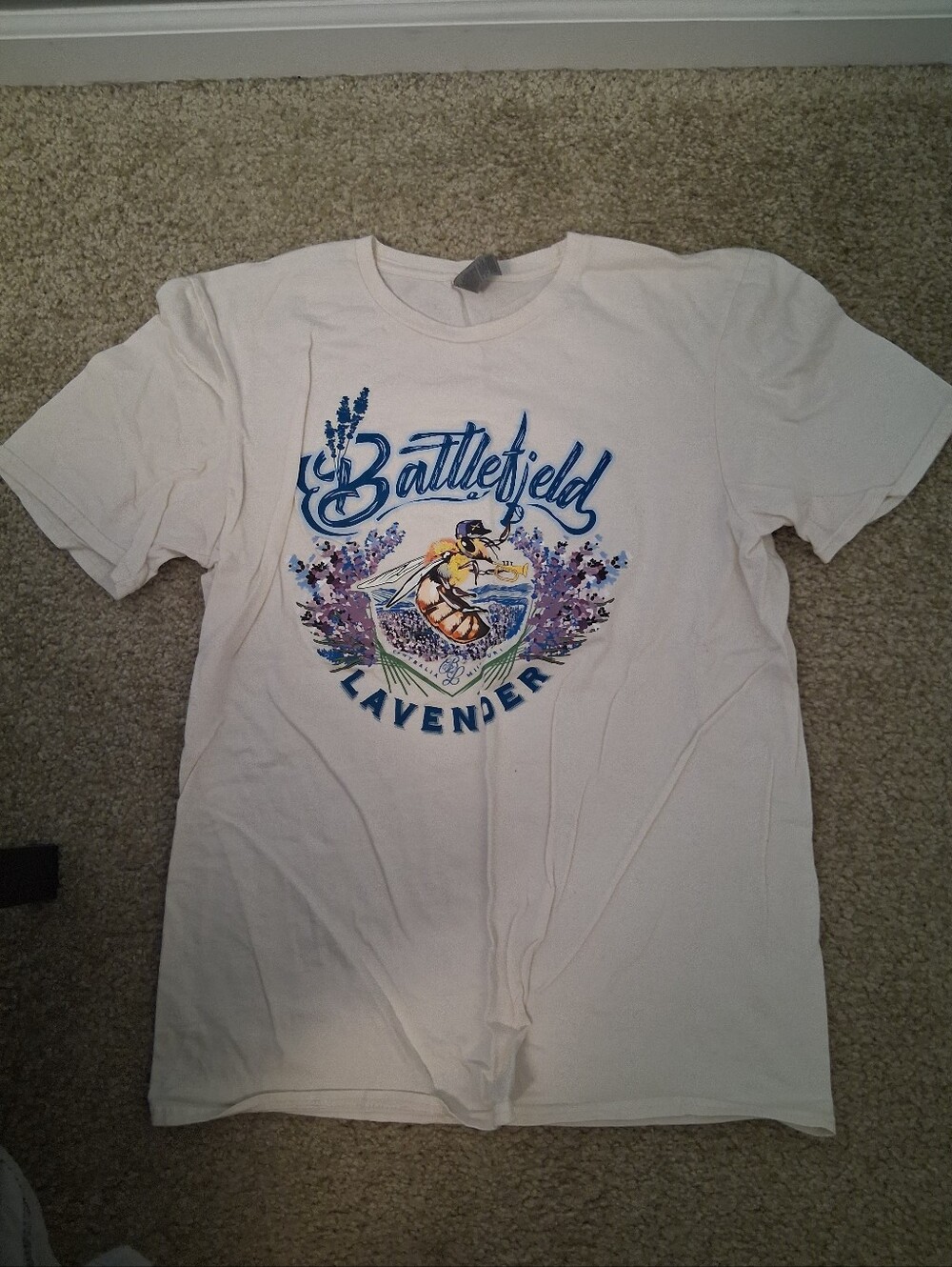 Women's Battlefield Lavender t-shirt